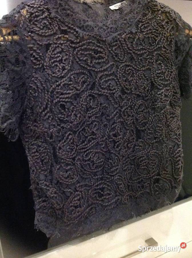 Bluzka Koronkowa Damska ZARA XS krótki Nowa Sól
