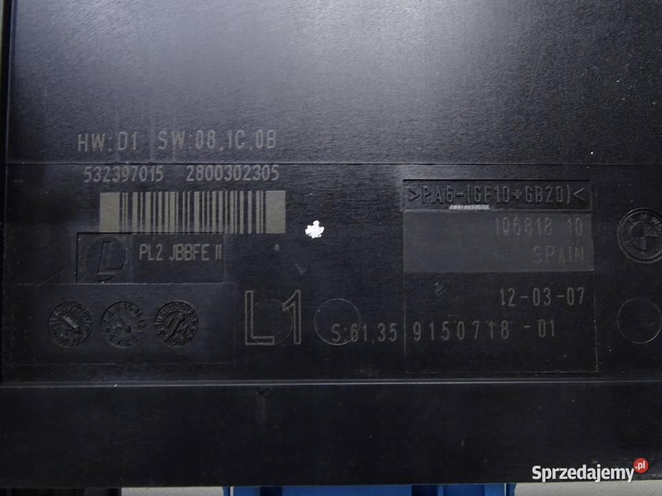 MODUŁ KOMFORTU BMW E90 E91 E92 F10 9150718 małopolskie sprzedam