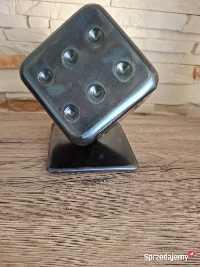 Figurka kostka do gry metalowa małopolskie