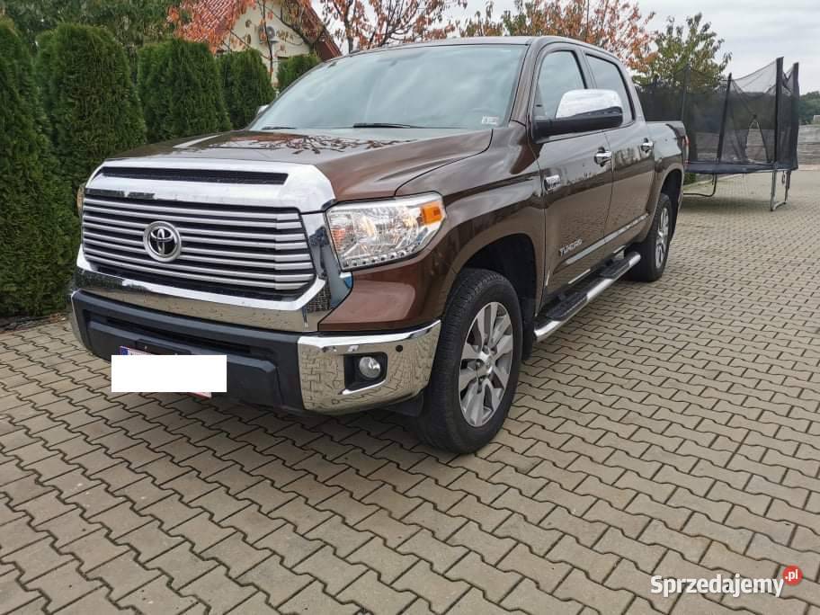 Toyota Tundra 57 2017r mazowieckie Lewiczyn sprzedam