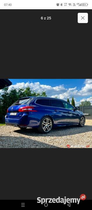Peugeot 308 Pietrzykowice