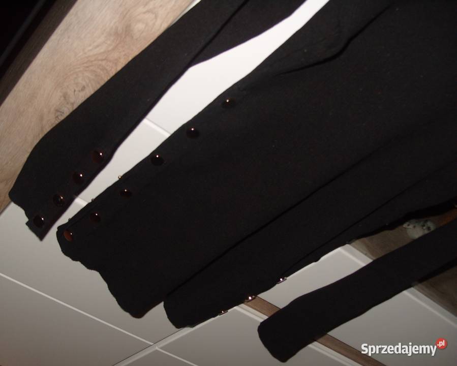 NOWA elegancka TUNIKA złote guziki ML Rozmiar 38(M)