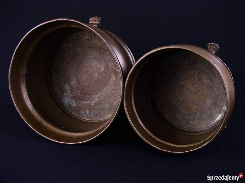 Piękne doniczki miedziane osłonki na doniczki Wrocław