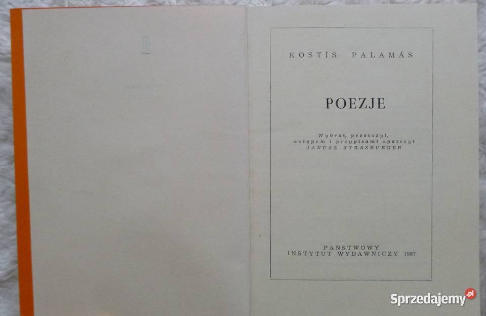 Poezje Kostis Palamas
