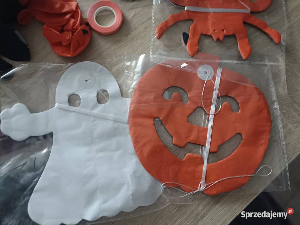 Dekoracja na Halloween Bluelves balony girlandy pomorskie
