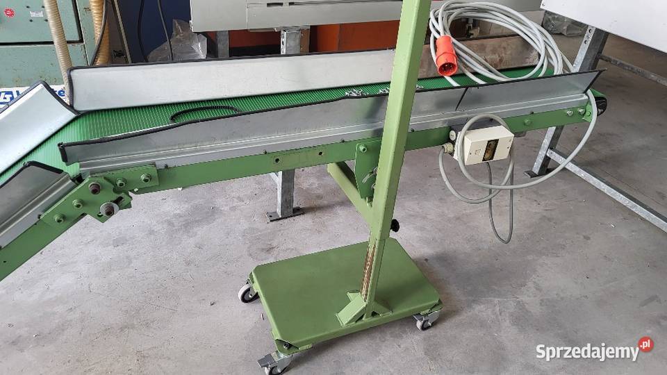 Taśmociąg łamany L przenośnik tasmowy 225 150 75 Białogard