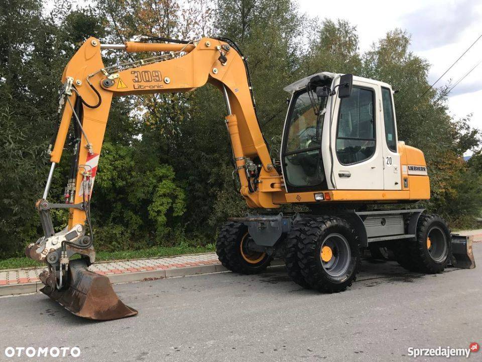 Koparka obrotowa Liebherr 309 USŁUGI TANIO Piotrków Trybunalski