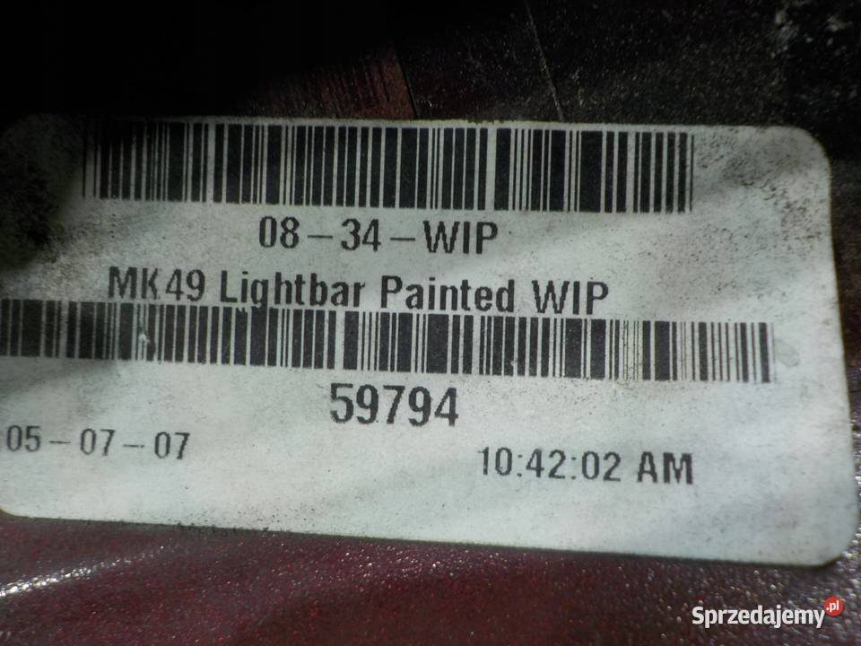 JEEP PATRIOT 07r 5D blenda klapy tyl Suków