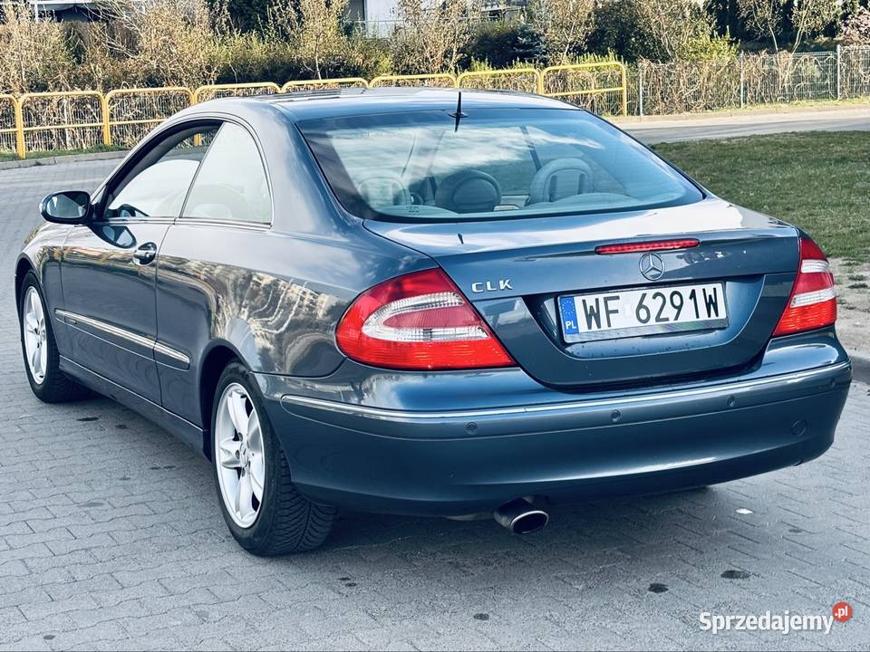 MercedesBenz CLK 26 V6 LPG nieuszkodzony Pruszków