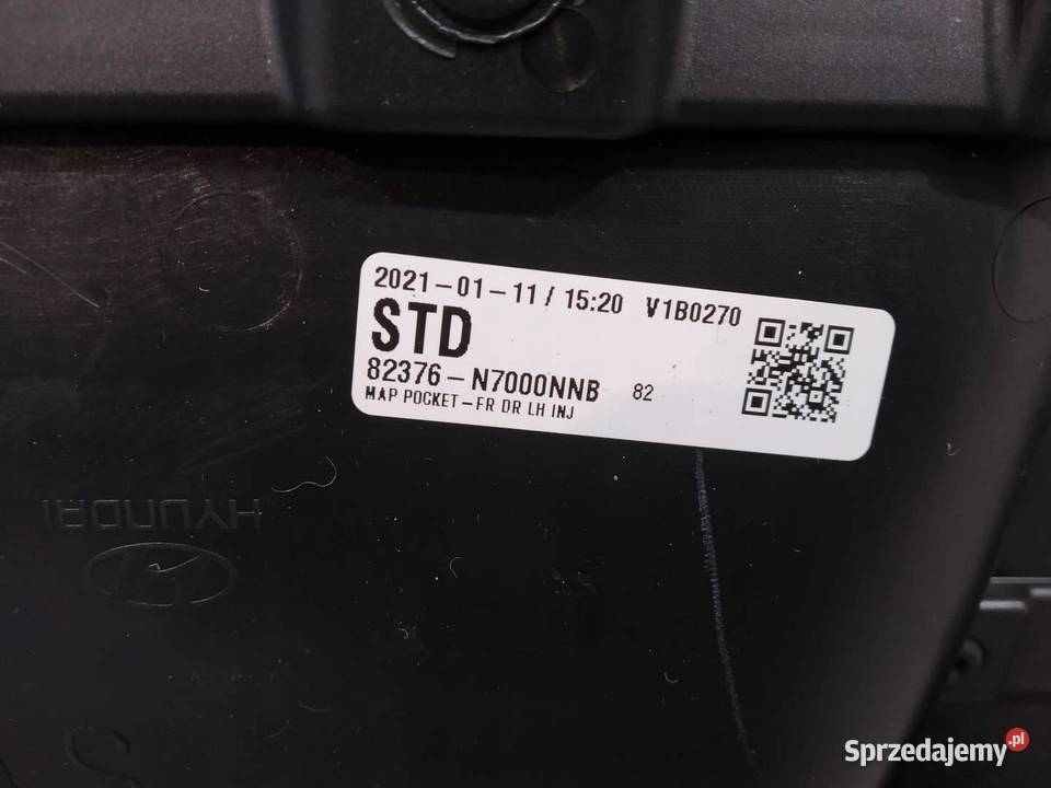 TAPICERKA BOCZEK LEWY PRZÓD KIEROWCY NX4 Hyundai osobowe