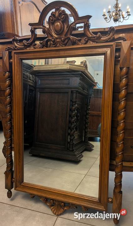 Piękne włoskie lustro orzech sklep Dąbrowa Meble Dąbrowa Górnicza