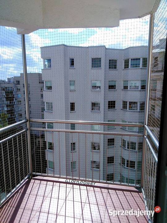 Siatka ochronna na balkon przeciw ptakom bez Warszawa