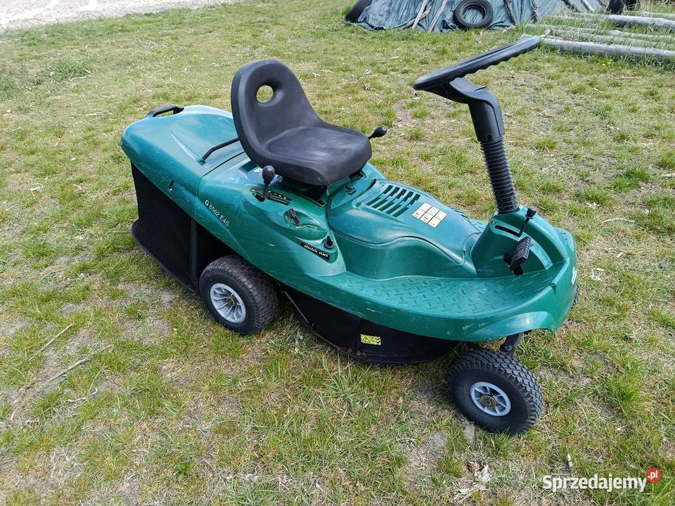 Kosiarka traktorek z koszem