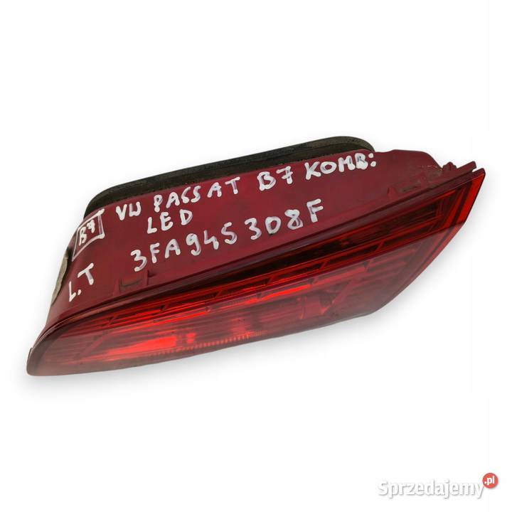 LAMPA LEWA Passat B7 201014r tylna tylnia lewa Lampy tylne