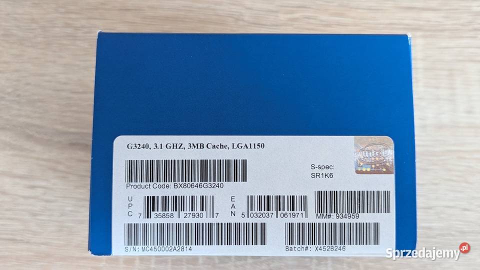 Procesor Intel Pentium G3240 LGA1150