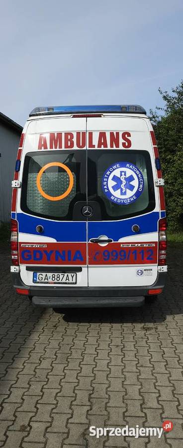 Ambulans karetka Mercedes sprinter 319 cdi Biskupiec