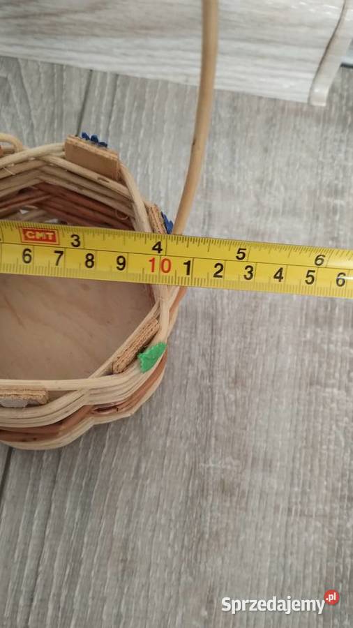 koszyki koszyczki dekoracje 2 sztuki komplet wielkopolskie