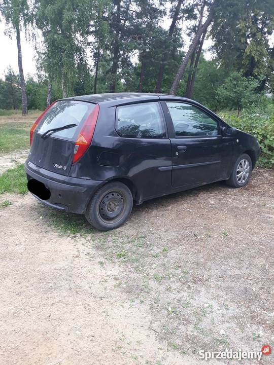 Fiat Punto 2001 czarny Łódź