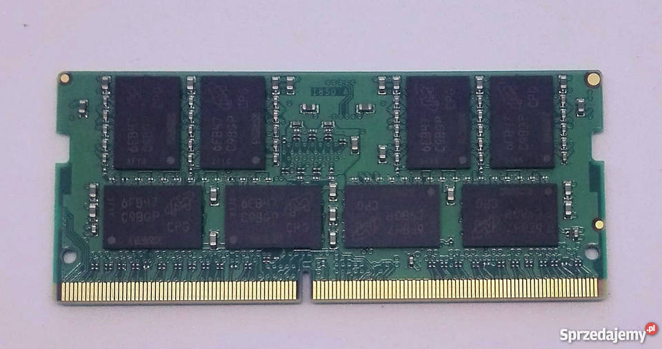 CrucialPamięć Ram DDR4 16Gb Laptop Dell Asus Pojemność 16GB sprzedam