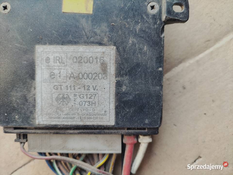 KOMPUTER STEROWNIK MODUŁ ALARMU 004771 Kamień-Kolonia