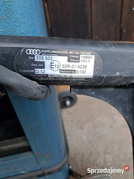 Hak Holowniczy Audi A6 C8 4K0800491G dolnośląskie sprzedam