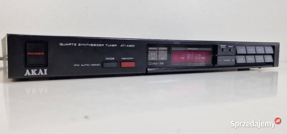 Tuner cyfrowy radio Akai AT301 AT 301 Międzychód sprzedam