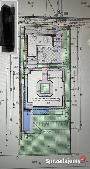Działka budowlana 3000 m2 MEDIA Żórawina