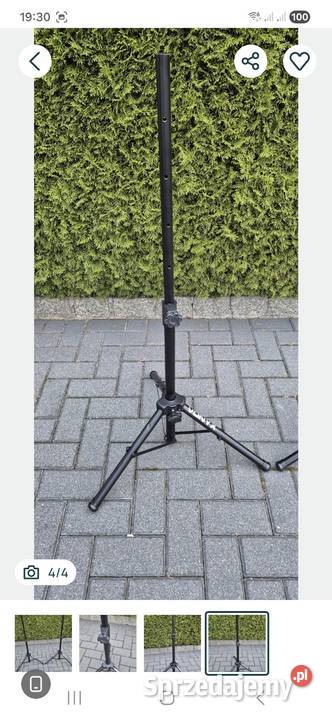 Statywy małe 2 sztuki sceny i podesty Sprzęt estradowy, studyjny i DJ-ski Konin