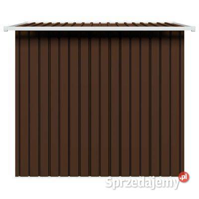 vidaXL Szopa ogrodowa brązowa 194 x 121 x 181 sprzedam