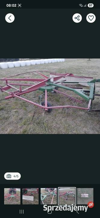 Sprzedam zgrabiarke class Zgrabiarki i przetrząsacze