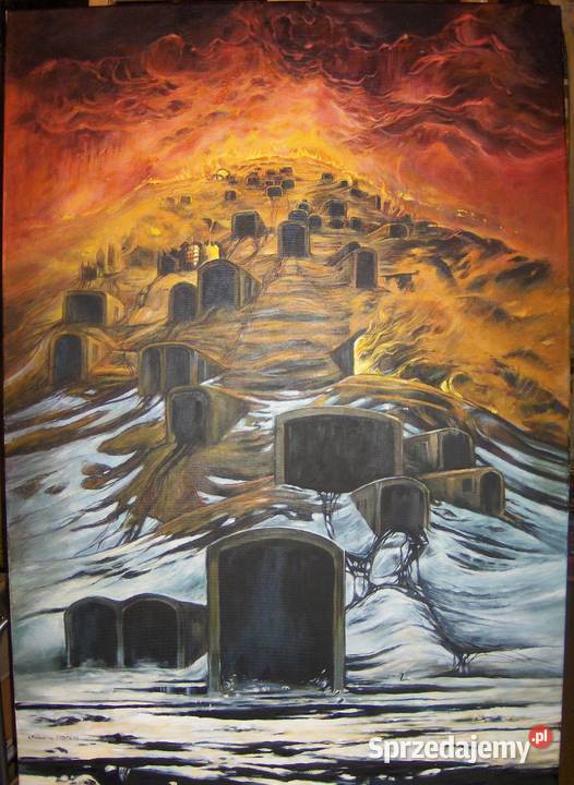 Interpretacja obrazu Z Beksińskiego Malarstwo kujawsko-pomorskie Toruń