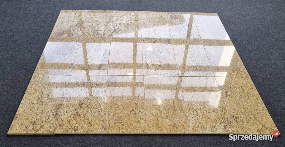 Płytki granitowe Madura Gold polerowane kamienne Bielawa sprzedam
