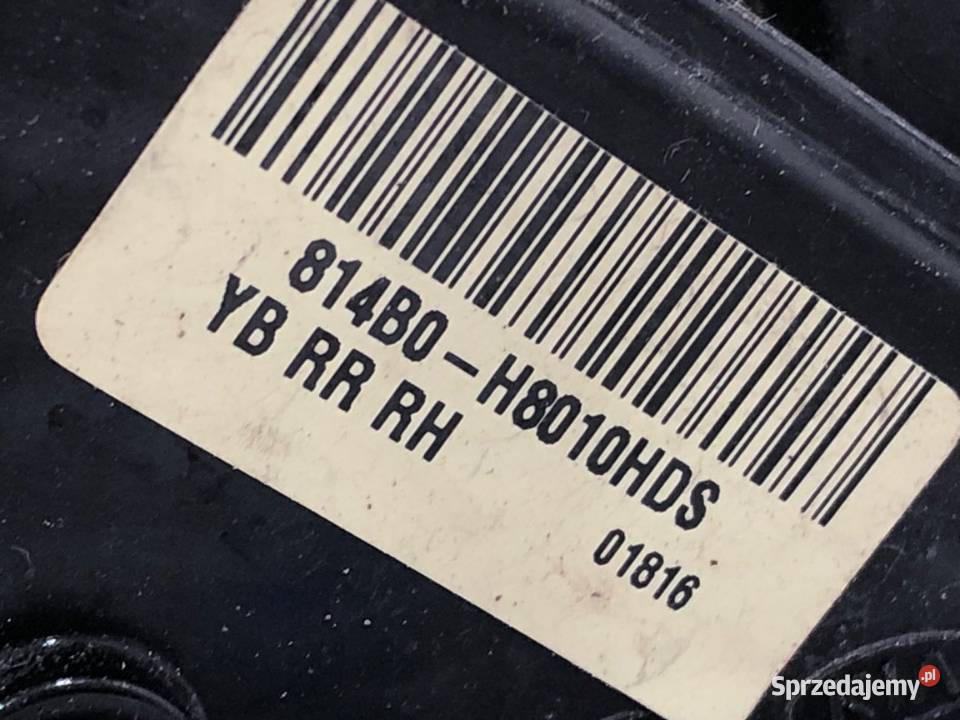 ZAMEK DRZWI PRAWY TYŁ KIA RIO IV Hatchback sprzedam