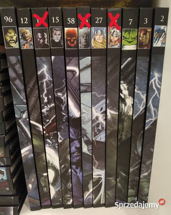 Komiksy WKKM 11 numerów różne