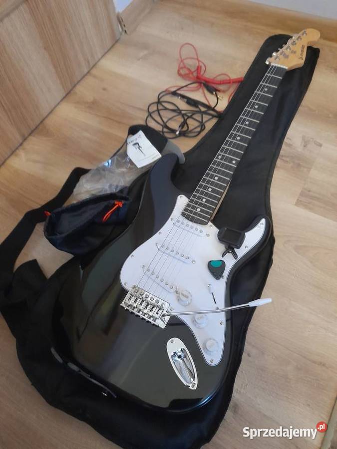 Sprzedam gitarę elektryczną z piecykiem tunerem Tychy