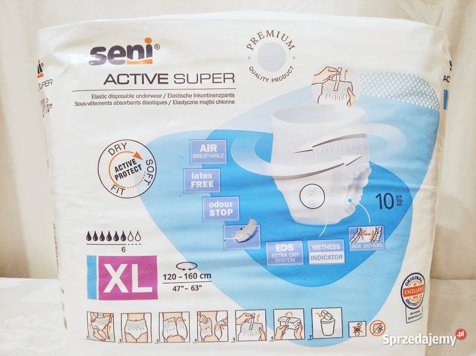 Seni Active Classic pieuchomajtki majtki chłonne mazowieckie Warszawa