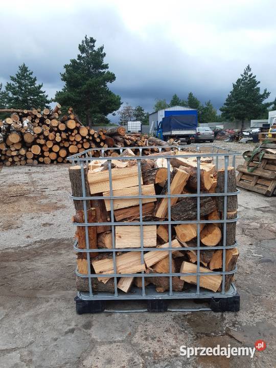 Drewno kominkowe opałowe sosna brzoza buk dąb Bukowno