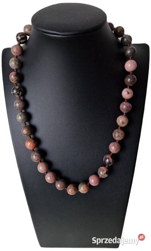 RODONIT NATURALNY ORLIT NASZYJNIK KAMIENIE Naszyjniki śląskie Częstochowa