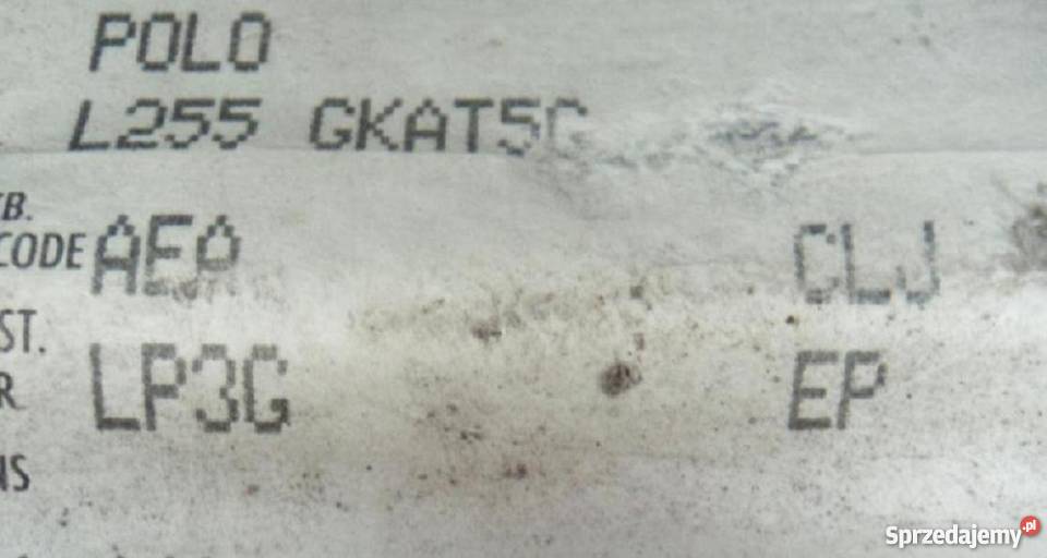 VW POLO III 6N LP3G AEA CLJ NA CZĘŚCI osobowe Piotrków Trybunalski