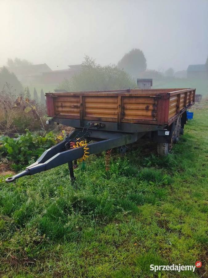 Przyczepa Sanok d50 tandem sztywna Skierbieszów