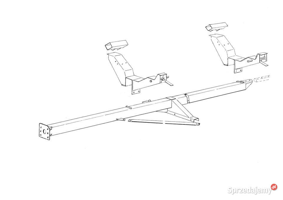 Claas wózek transportowy podpora zespołu Stęszew