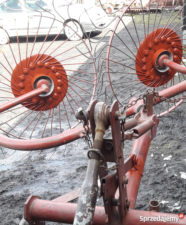 Zgrabiarka przewracarka 4 gwiazdowa nieuszkodzony Jędrzejów