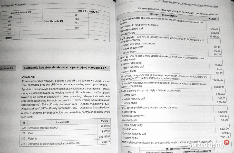 Rachunkowość podstaw Zbiór zadań z rozwiązaniami miękka Chełm