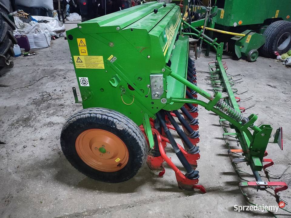 Siewnik Hassia dkl 300 3m grabki sterownik Amazone Rolnictwo świętokrzyskie Sobowice