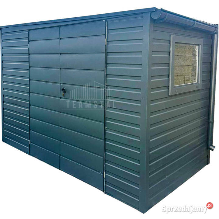 Schowek Domek Ogrodowy 35x2m Brama Dwuskrzydłowa