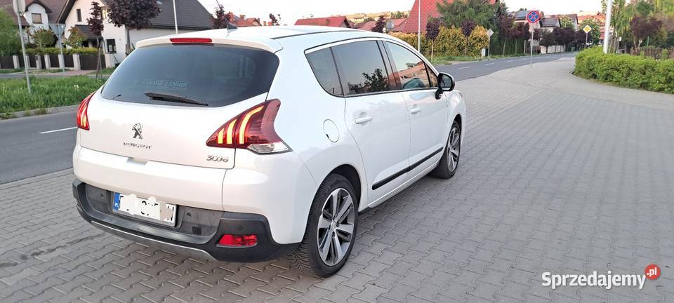 Peugeot 3008 20hdi 163 automat światła przeciwmgielne Słupca