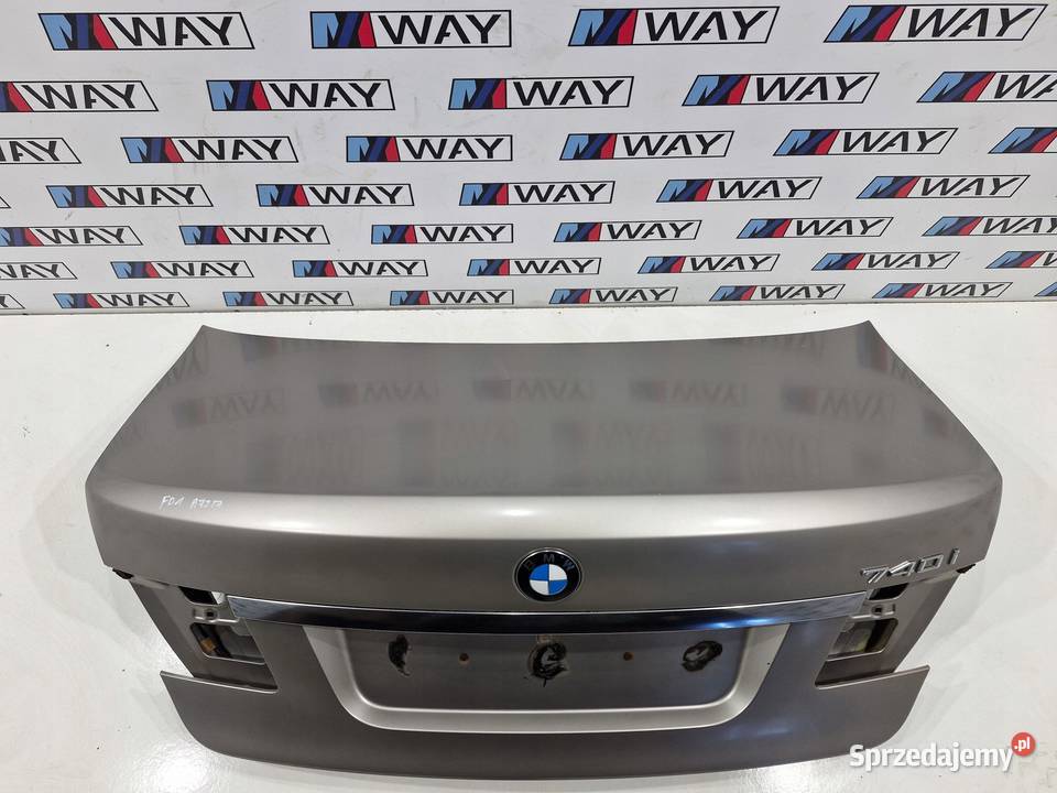 BMW 7 F01 KLAPA BAGAŻNIKA TYŁ TYLNA A72