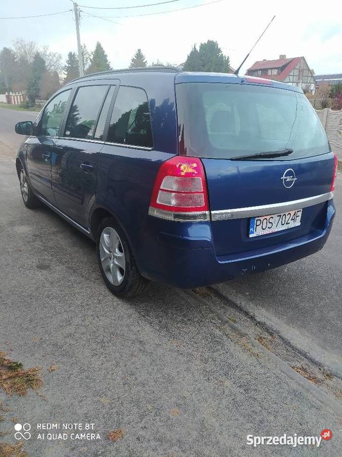 Opel zafira b 17 cdti 2011 7osobowy granatowy Ostrów Wielkopolski