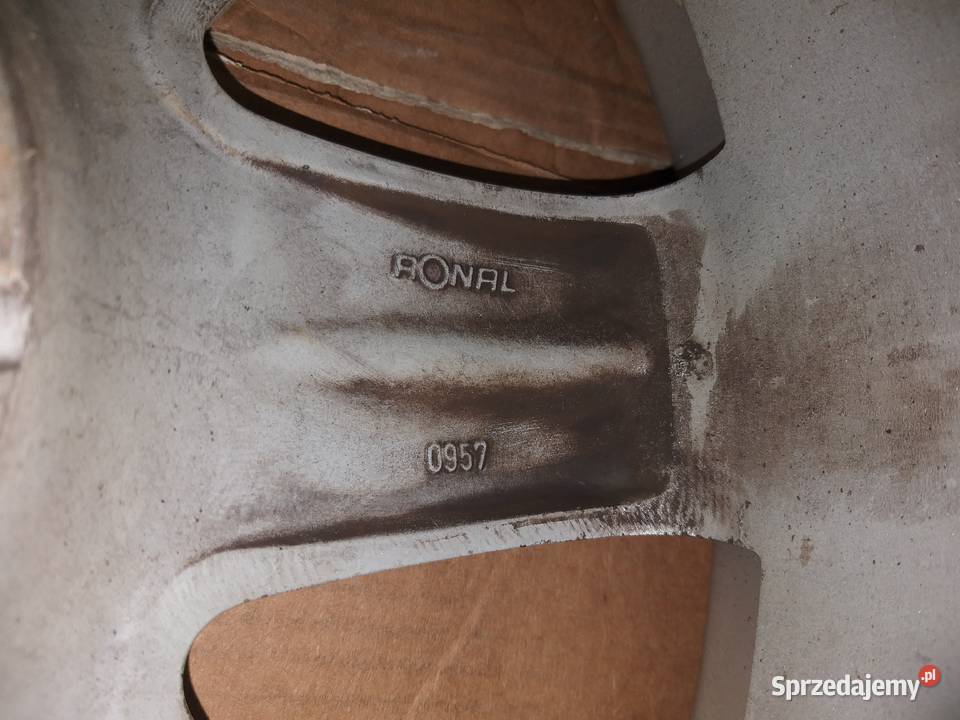 Alufelgi Ronal 5x100 2 sztuki opony lato Gdańsk sprzedam