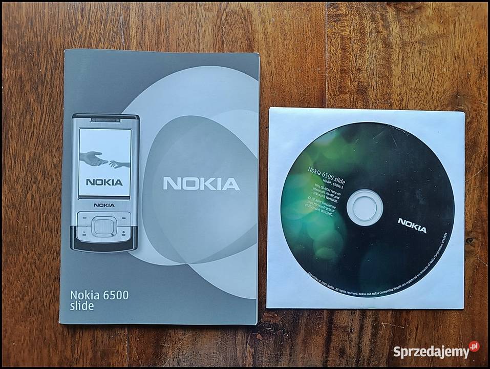 Telefon NOKIA 6500 slide zestaw Okazja Warszawa